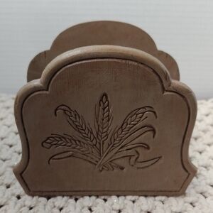 Rustic Brown Napkin Holder